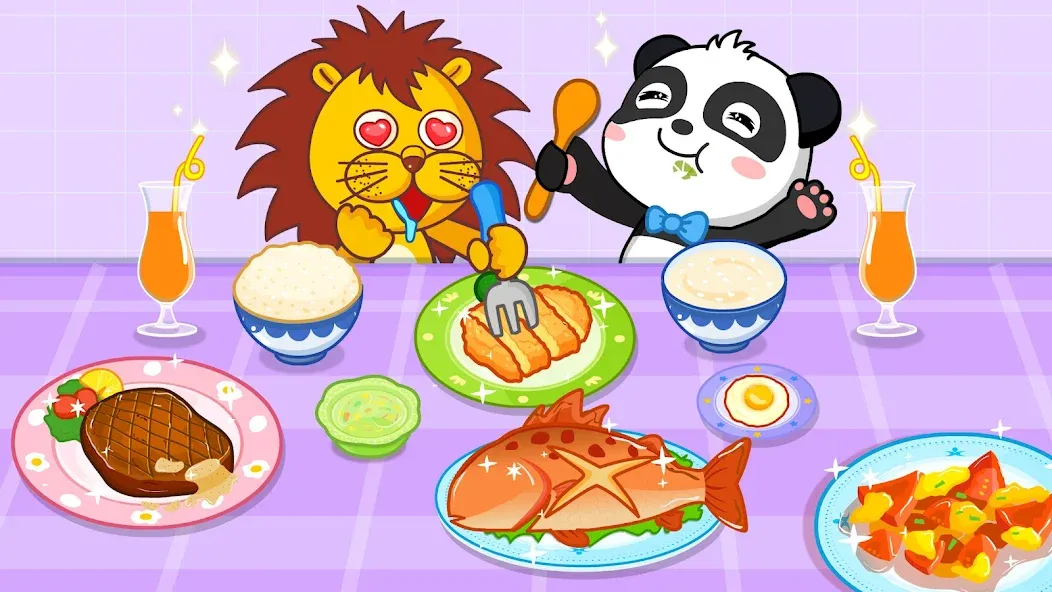 My Baby Panda Chef [МОД Unlocked] Screenshot 5