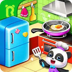 Скачать взломанную My Baby Panda Chef  [МОД Unlocked]