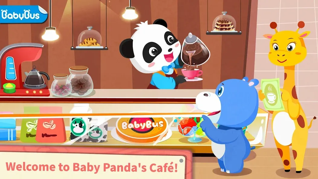 Baby Panda’s Summer: Café [МОД Menu] Screenshot 1