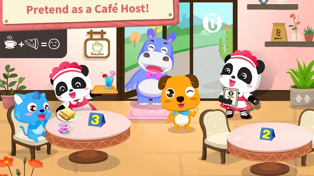 Baby Panda’s Summer: Café [МОД Menu] Screenshot 4