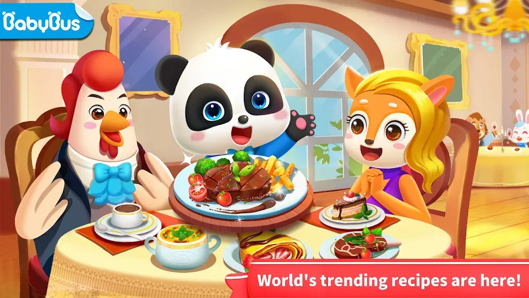 Little Panda's World Recipes [МОД Меню] Screenshot 1