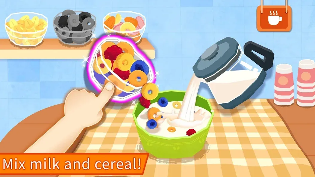 Baby Panda's Breakfast Cooking [МОД Много денег] Screenshot 2