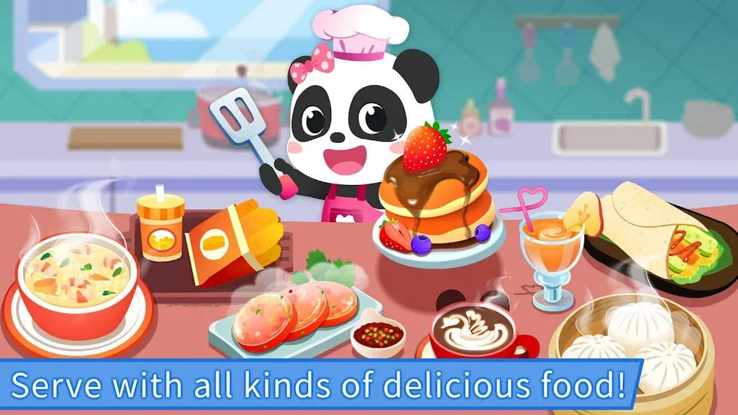 Baby Panda's Breakfast Cooking [МОД Много денег] Screenshot 5