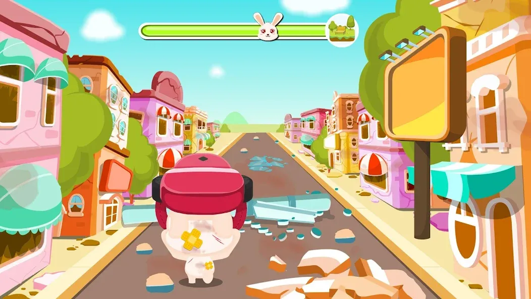 Baby Panda Earthquake Safety 1 [МОД Все открыто] Screenshot 4