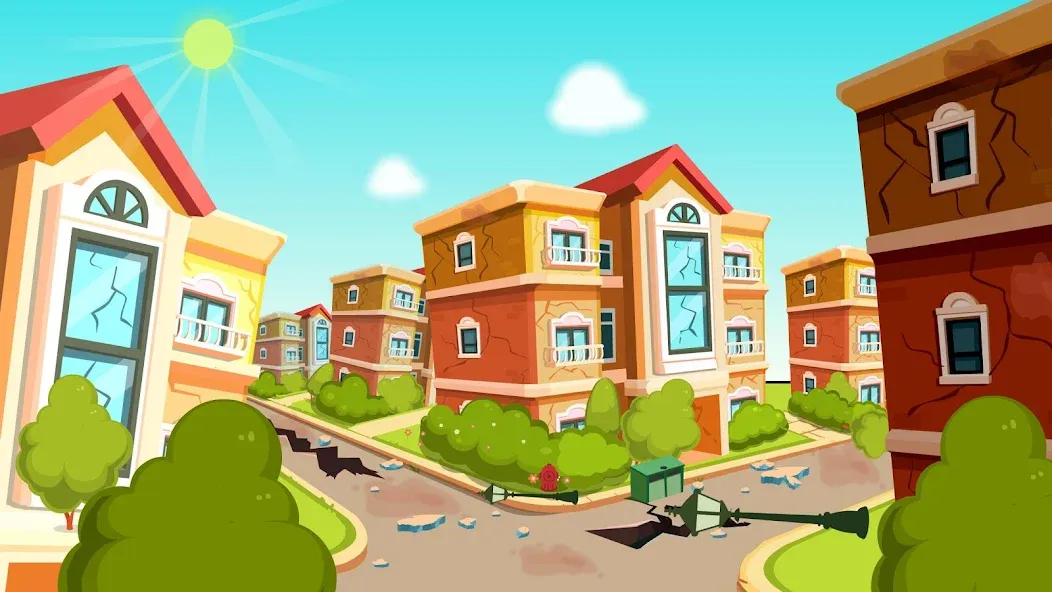 Baby Panda Earthquake Safety 1 [МОД Все открыто] Screenshot 5