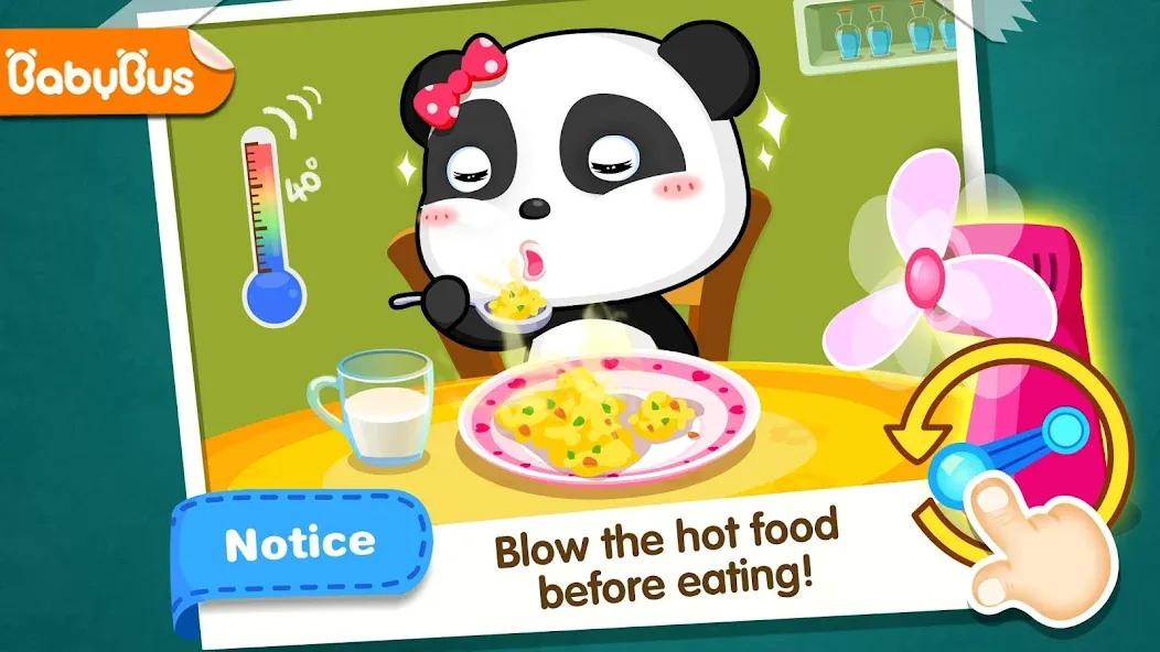 Baby Panda Home Safety [МОД Много монет] Screenshot 1