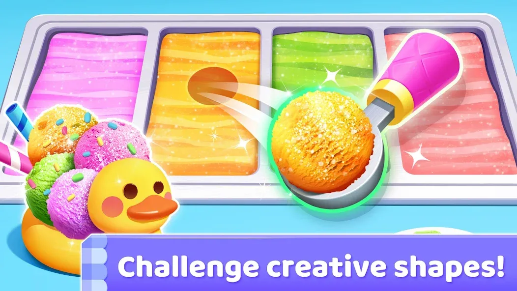 Little Panda's Ice Cream Games [МОД Много монет] Screenshot 5