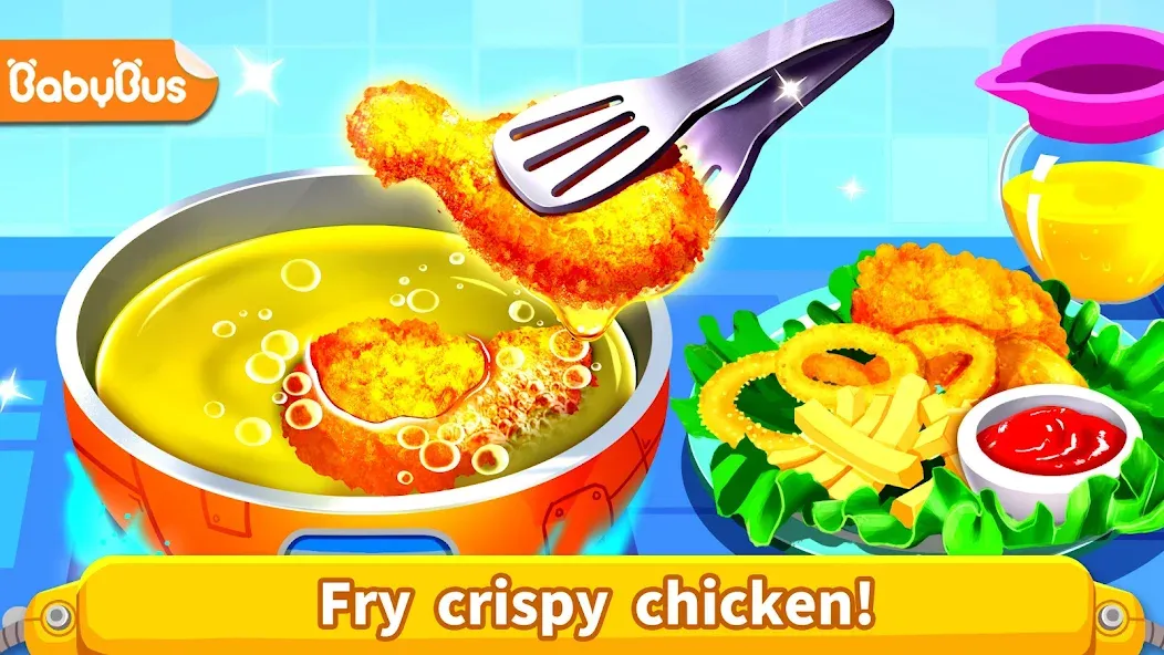 Little Panda's Space Kitchen [МОД Unlocked] Screenshot 1