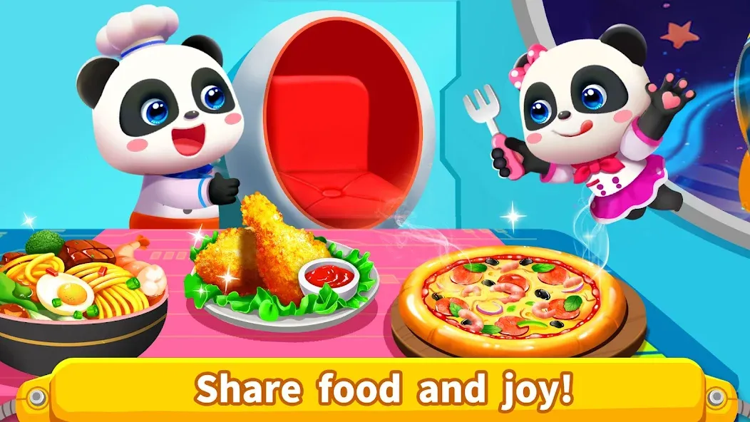 Little Panda's Space Kitchen [МОД Unlocked] Screenshot 4