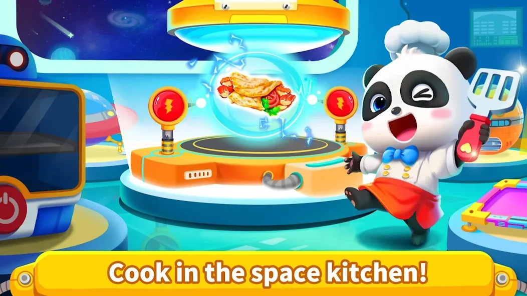 Little Panda's Space Kitchen [МОД Unlocked] Screenshot 5