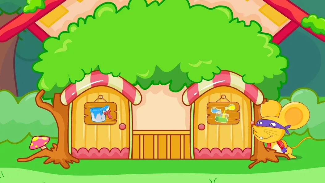 Baby Panda's Color Mixing [МОД Бесконечные деньги] Screenshot 5