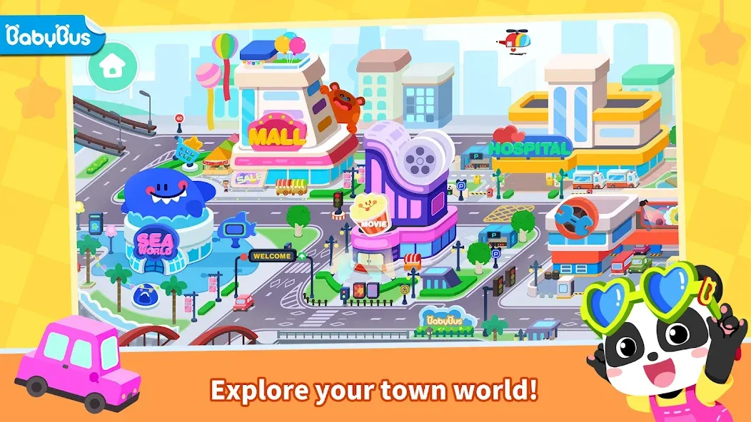 Little Panda's Town: My World [МОД Меню] Screenshot 1