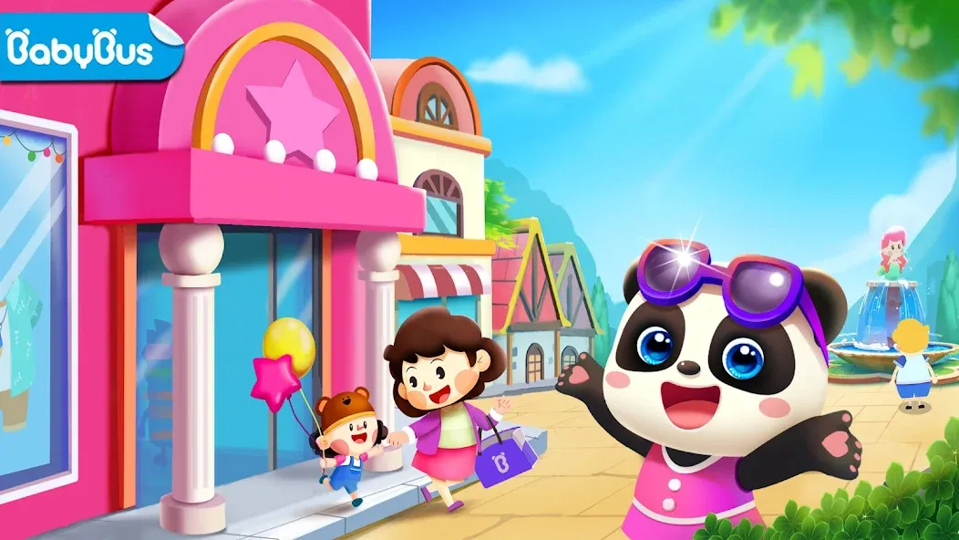 Little Panda's Town: Mall [МОД Много денег] Screenshot 1