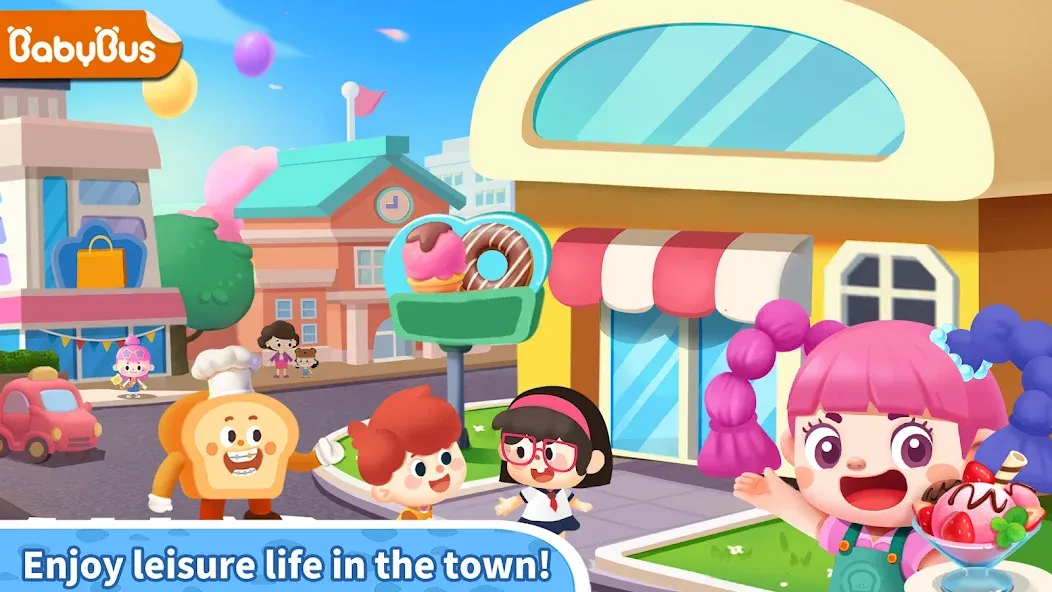 Little Panda's Town: Street [МОД Menu] Screenshot 1