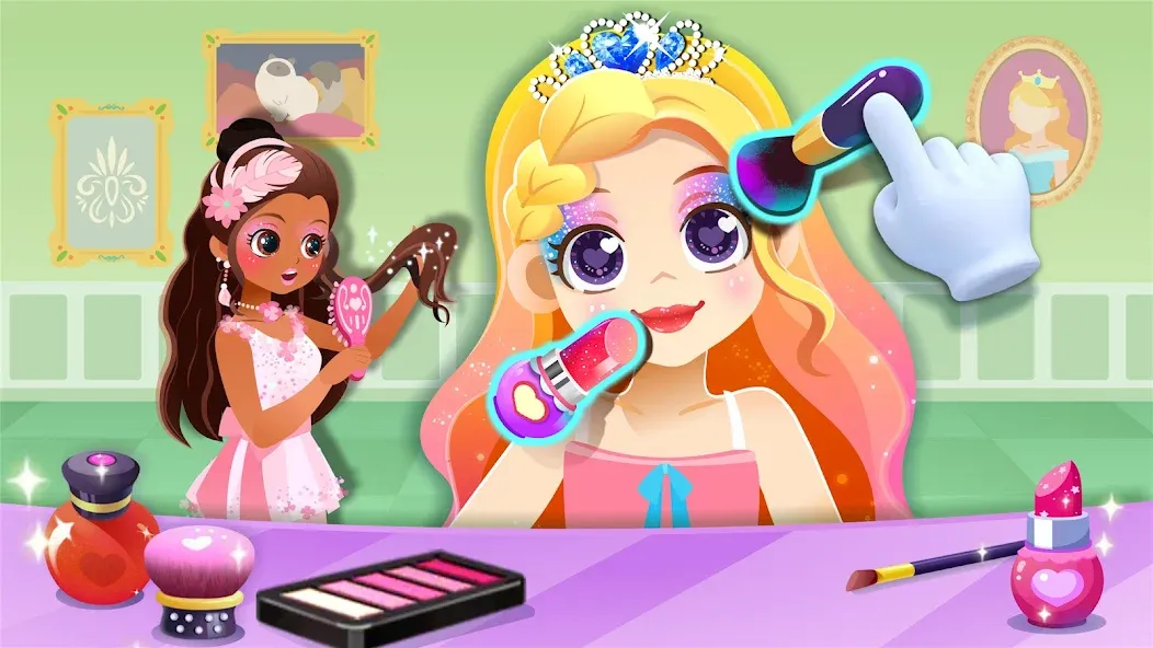 Little Panda: Princess Makeup [МОД Много денег] Screenshot 2
