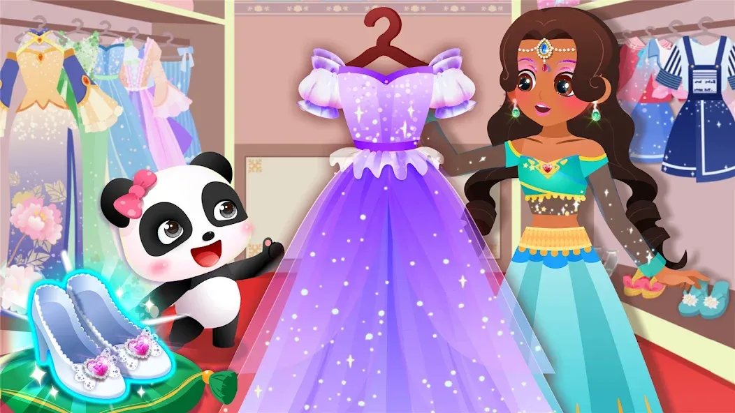 Little Panda: Princess Makeup [МОД Много денег] Screenshot 4