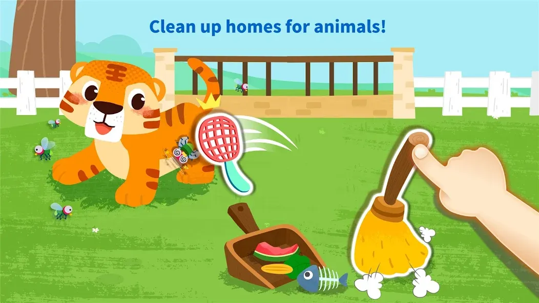 Baby Panda: Care for animals [МОД Много монет] Screenshot 4