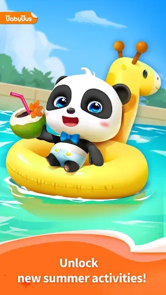 Talking Baby Panda-Virtual Pet [МОД Menu] Screenshot 1