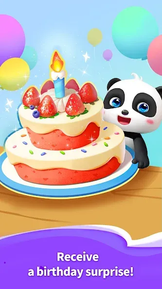 Talking Baby Panda-Virtual Pet [МОД Menu] Screenshot 3