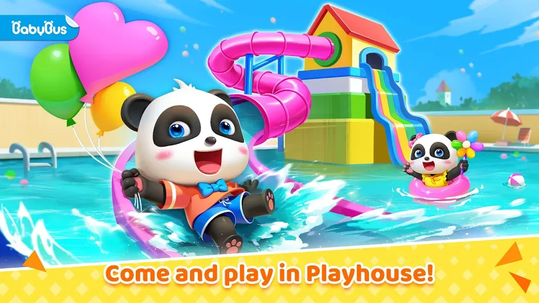 Baby Panda's House Games [МОД Menu] Screenshot 1
