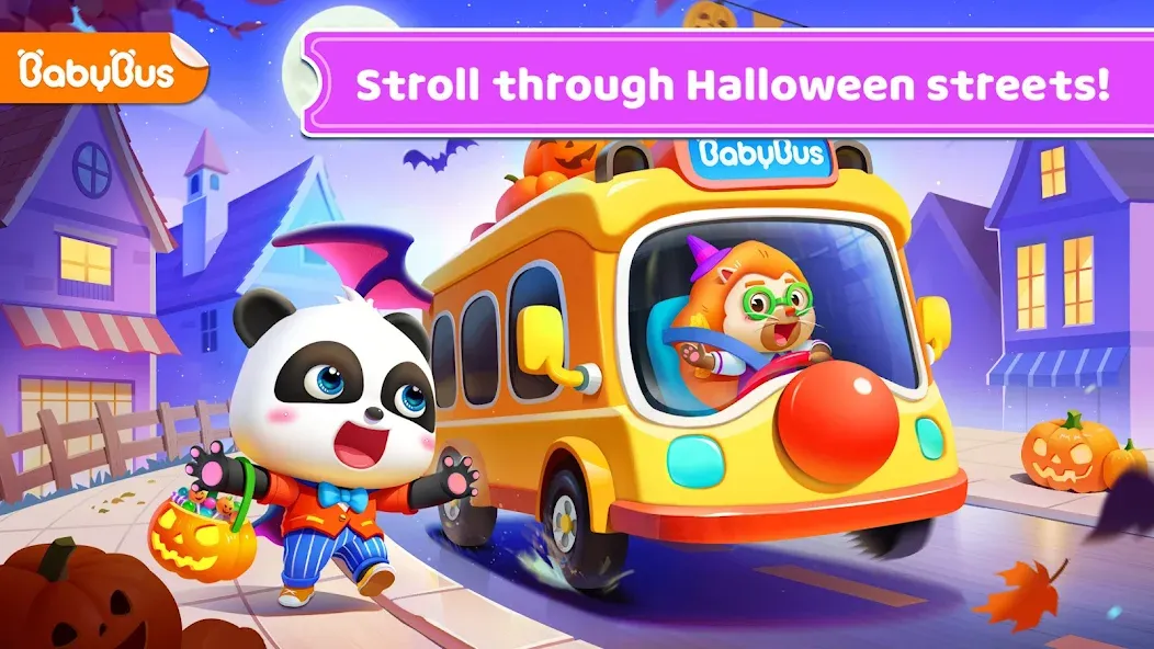 Baby Panda's School Bus [МОД Все открыто] Screenshot 1
