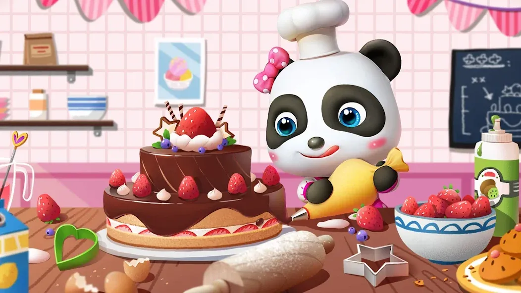 Baby Panda World: Kids Games [МОД Бесконечные монеты] Screenshot 5