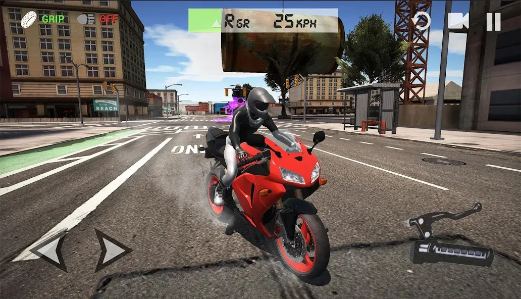 Ultimate Motorcycle Simulator (Ультимативный Мотоциклетный Симулятор) [МОД Unlimited Money] Screenshot 1