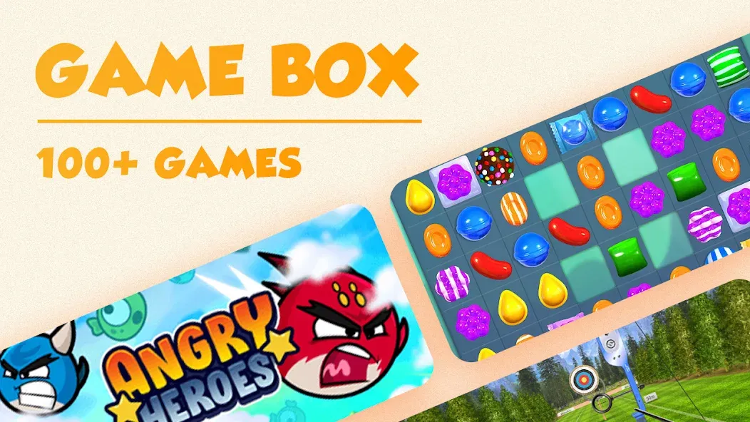 Game Box - 100+ Games (Гейм Бокс) [МОД Unlocked] Screenshot 1