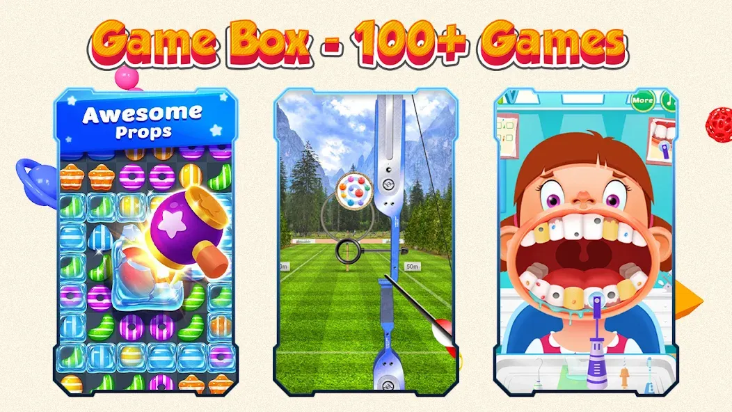 Game Box - 100+ Games (Гейм Бокс) [МОД Unlocked] Screenshot 2