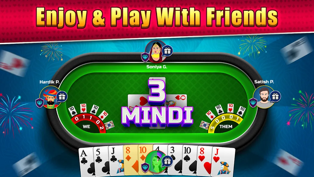 Mindi Online Card Game (Минди Онлайн Карточная Игра) [МОД Много монет] Screenshot 2