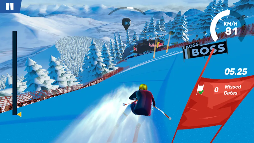 Ski Challenge (Ски Челлендж) [МОД Menu] Screenshot 2