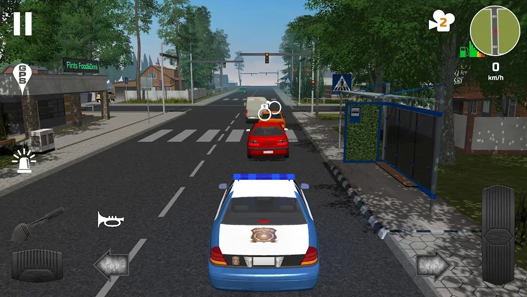 Police Patrol Simulator (Полицейский патрульный симулятор) [МОД Бесконечные монеты] Screenshot 2