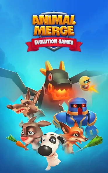 Animal Merge - Evolution Games (Анимал Мерж) [МОД Menu] Screenshot 1