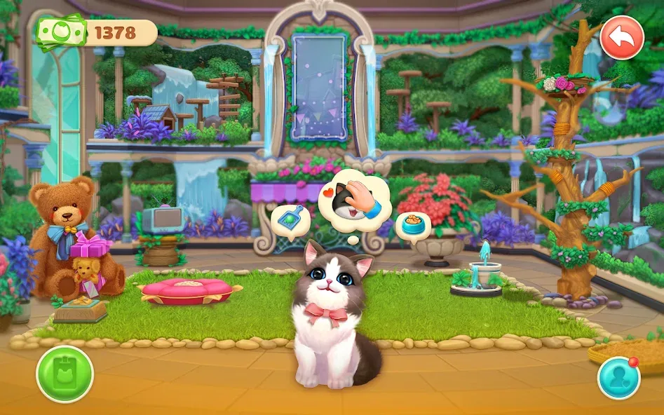 Kitten Match (Киттен Матч) [МОД Бесконечные монеты] Screenshot 5