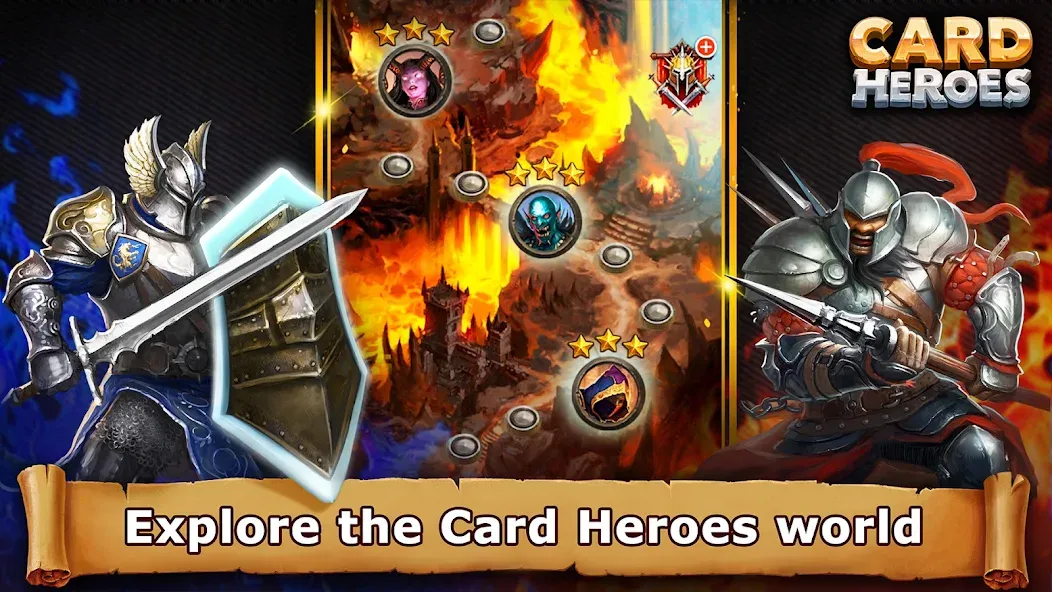Card Heroes: TCG/CCG deck Wars (Кард Хироес) [МОД Много денег] Screenshot 3