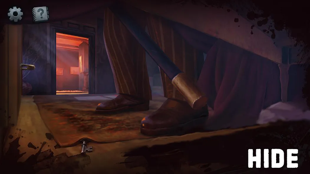 Scary Mansion: Horror Game 3D [МОД Много монет] Screenshot 1