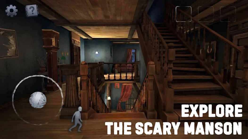 Scary Mansion: Horror Game 3D [МОД Много монет] Screenshot 2