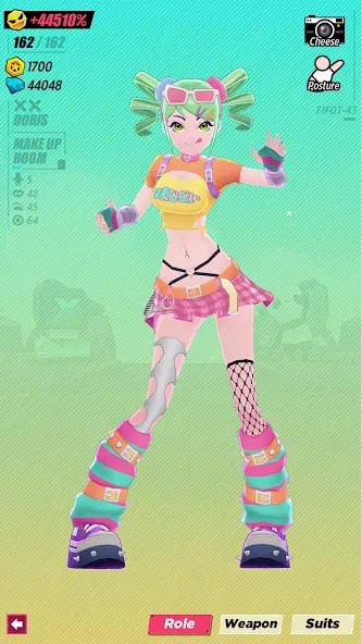 Slash & Girl - Endless Run [МОД Menu] Screenshot 1