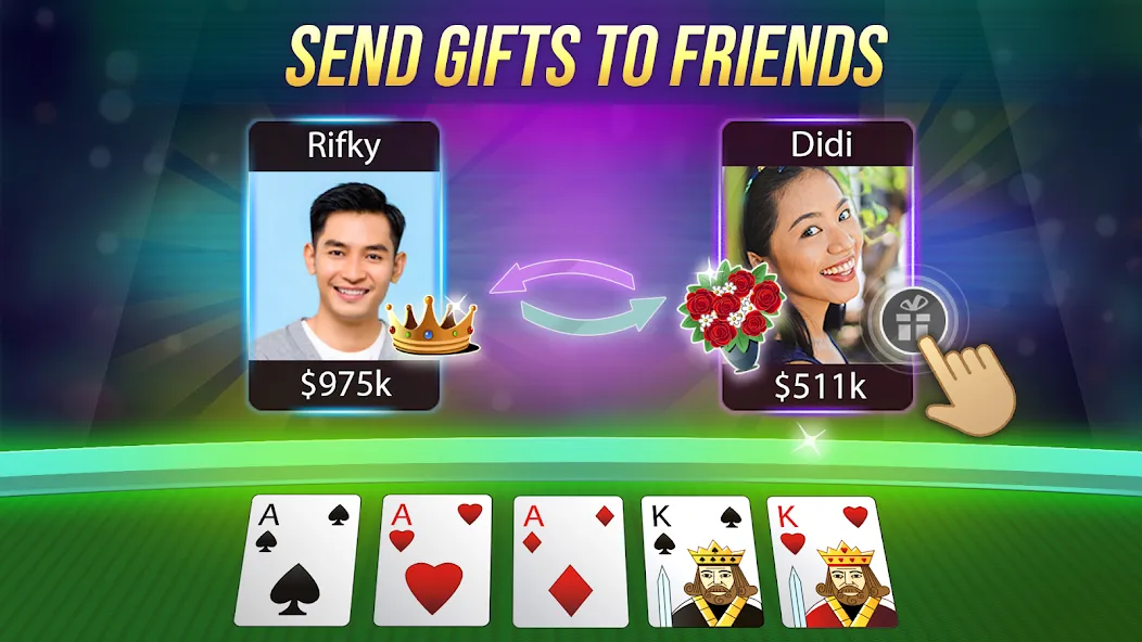 Texas Holdem Poker Online (Техасский Холдем Покер Онлайн) [МОД Меню] Screenshot 5