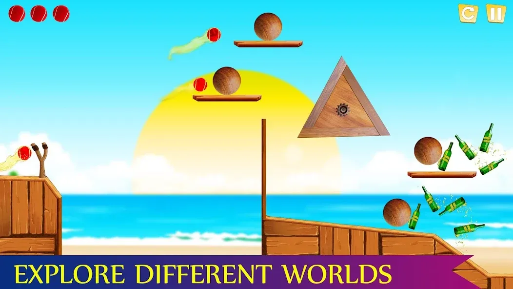 Hit Bottles Knock Down 2 [МОД Unlimited Money] Screenshot 3