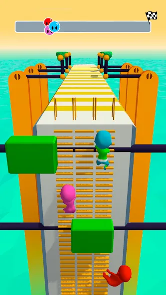 Fun Race 3D — Run and Parkour (Фан Рэйс 3Д) [МОД Много монет] Screenshot 2