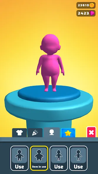 Fun Race 3D — Run and Parkour (Фан Рэйс 3Д) [МОД Много монет] Screenshot 4