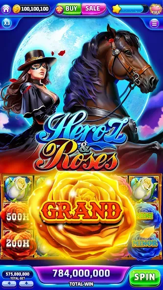 Jackpotland-Vegas Casino Slots (Джекпотлэнд) [МОД Unlocked] Screenshot 1