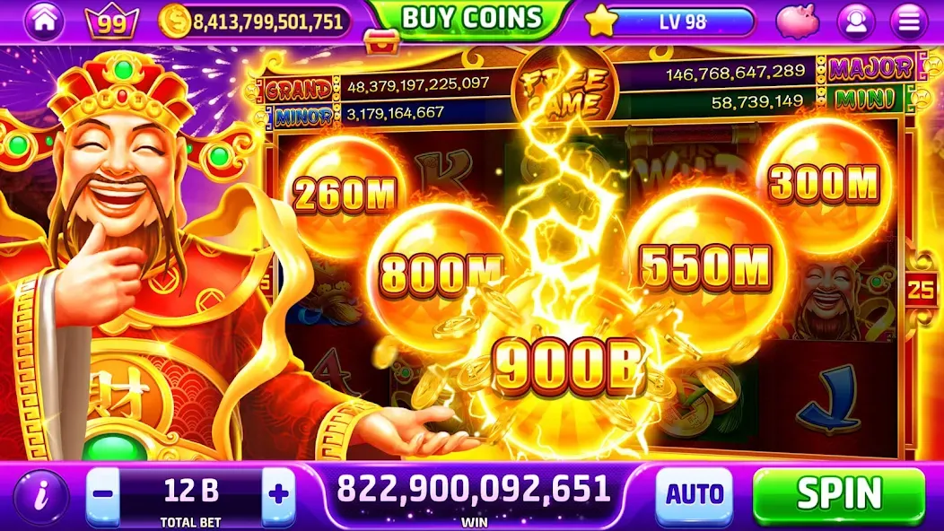 Golden Casino - Slots Games (Голден Казино) [МОД Бесконечные деньги] Screenshot 1