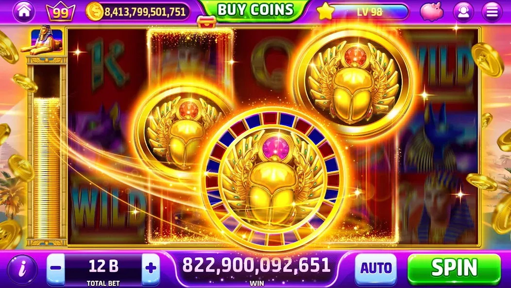 Golden Casino - Slots Games (Голден Казино) [МОД Бесконечные деньги] Screenshot 4
