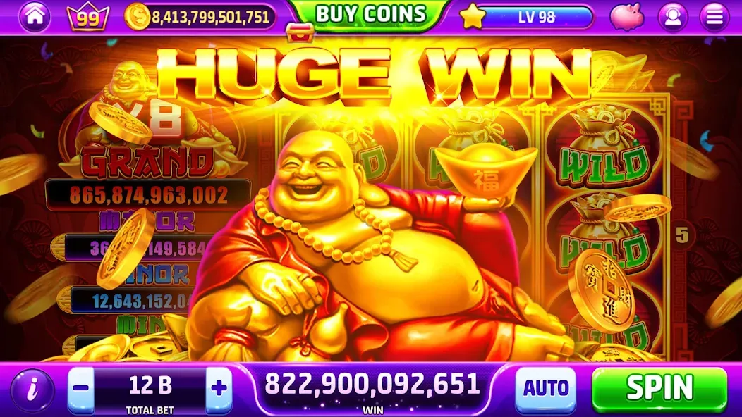 Golden Casino - Slots Games (Голден Казино) [МОД Бесконечные деньги] Screenshot 5