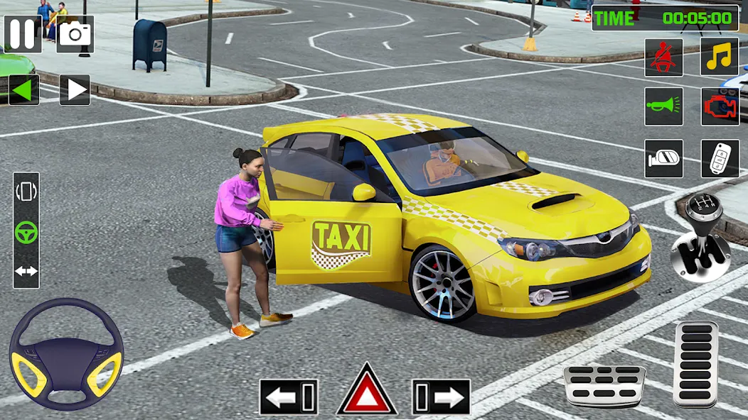 City Taxi Games-Taxi Car Games (Сити Такси Игры) [МОД Unlocked] Screenshot 2