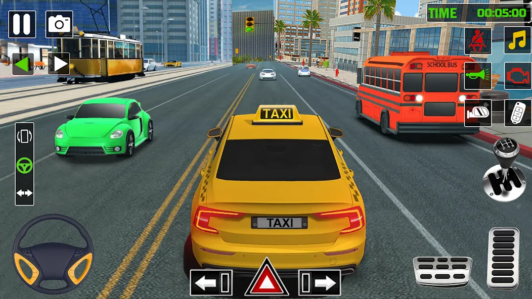City Taxi Games-Taxi Car Games (Сити Такси Игры) [МОД Unlocked] Screenshot 4