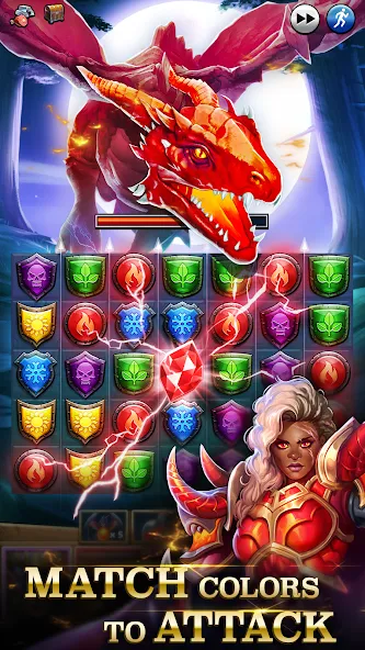 Empires & Puzzles: Match-3 RPG [МОД Все открыто] Screenshot 1