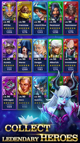 Empires & Puzzles: Match-3 RPG [МОД Все открыто] Screenshot 3